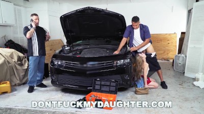 DON'T FUCK MY DAUGHTER 18 Year Old Teen Lilly Ford Fucks Her Dad's Friend
